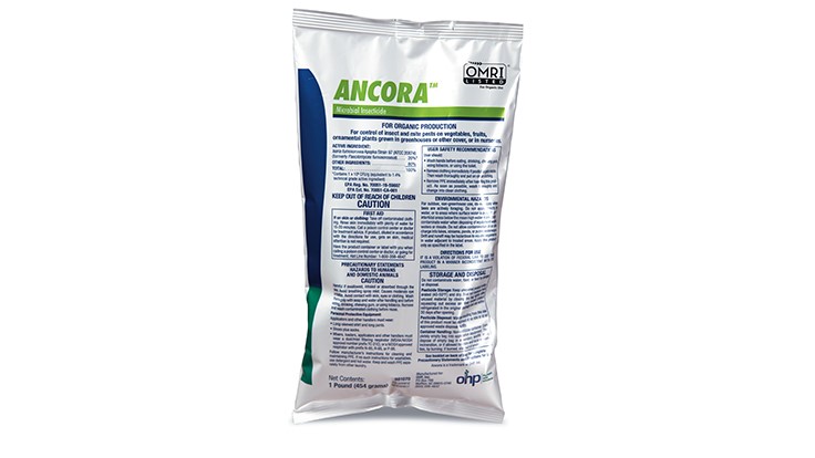 OHP announces Ancora Microbial Insecticide formulation change