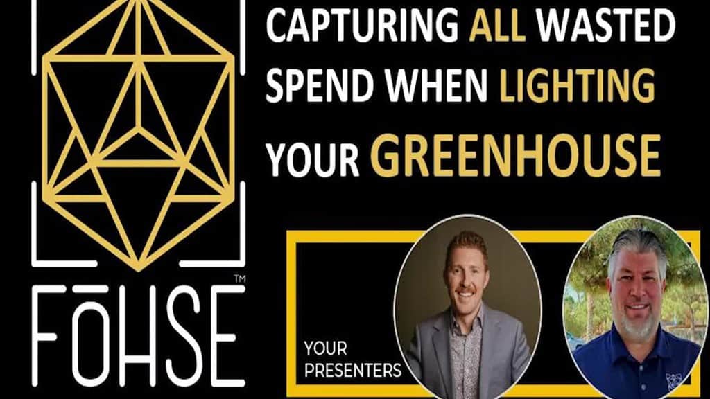 Capturing all wasted spend lighting your greenhouse 