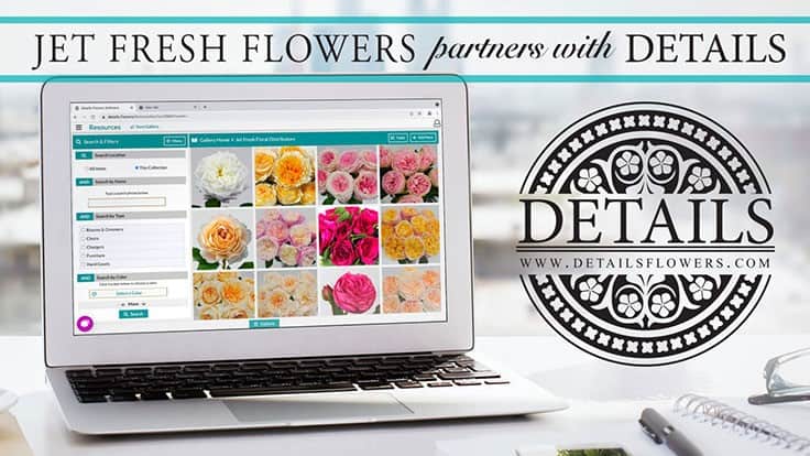 Jet Fresh Flower Distributors partners with Details Flowers Software