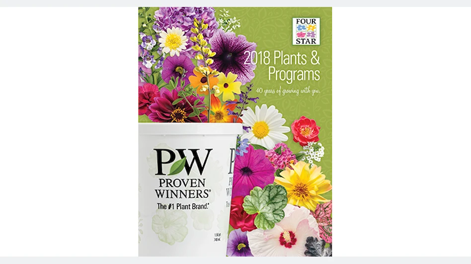 Four Star Greenhouse releases 2018 catalog Greenhouse Management