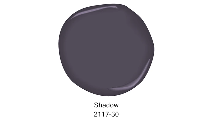 A color blotch representing the 2017 color of the year