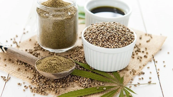 Substances in cups and containers