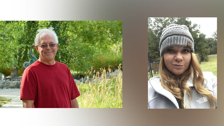 Left: John Wilson; Right: Lisa Enochs