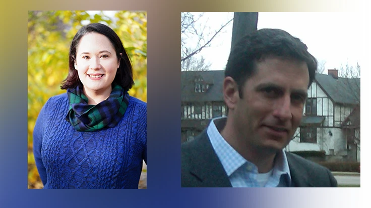 Left: Megan Bowman; Right: Gustavo Gilchrist