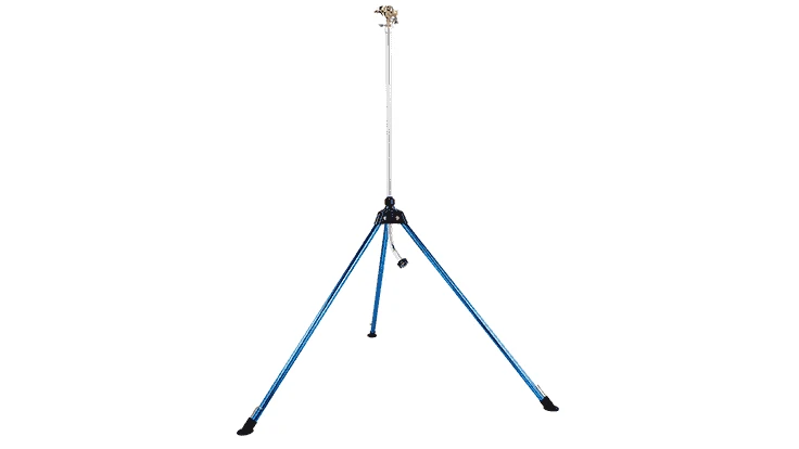 Tripod impulse sprinkler
