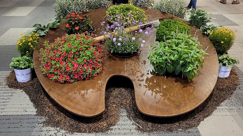 One of many displays at this year's Cultivate convention.